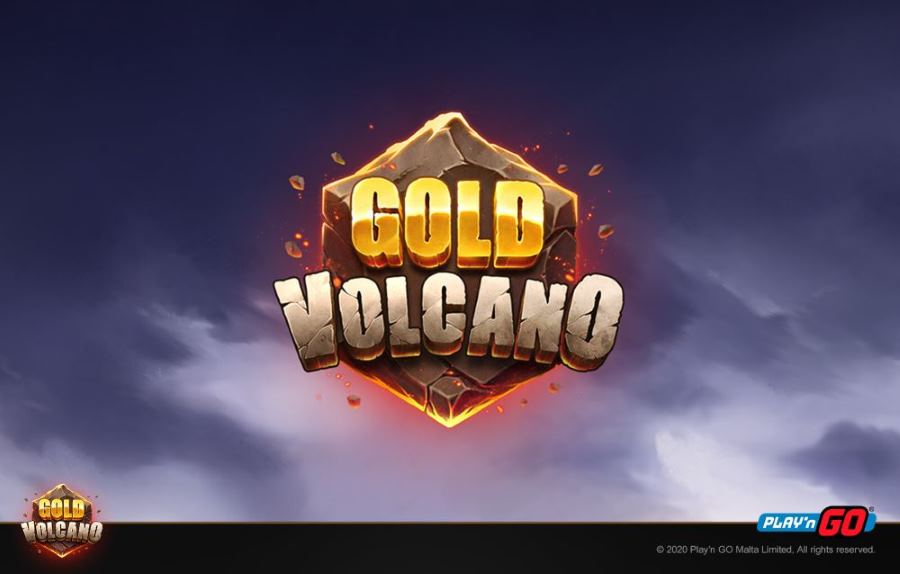 Pantalla de presentación de Volcano Gold de Play’n GO
